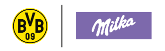 Borussia Dortmund & Milka Logo